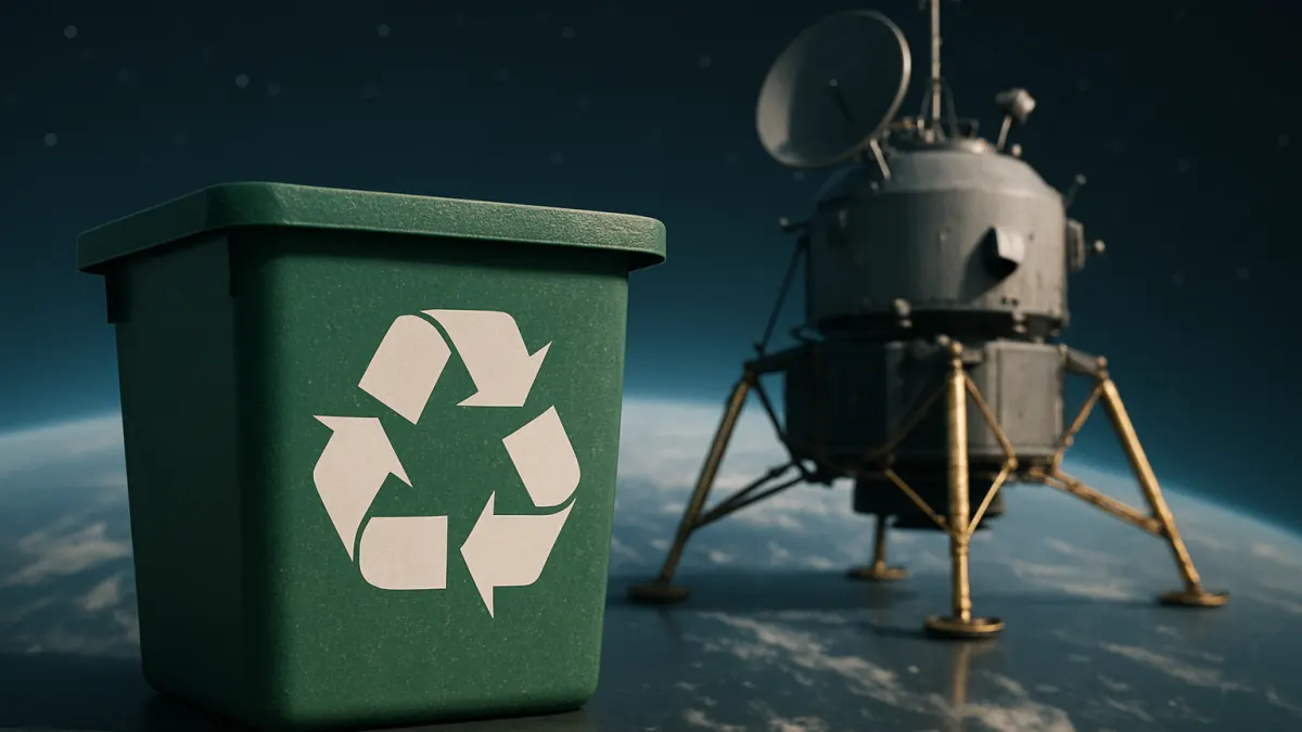 Zespół MIT opracował sposób na recykling odpadów podczas misji kosmicznych