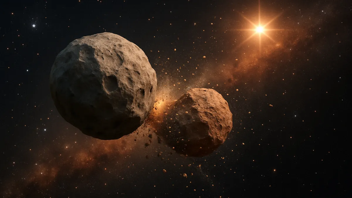 Teleskop Webba rozróżnił ślady zderzeń planetarnych wokół młodych gwiazd