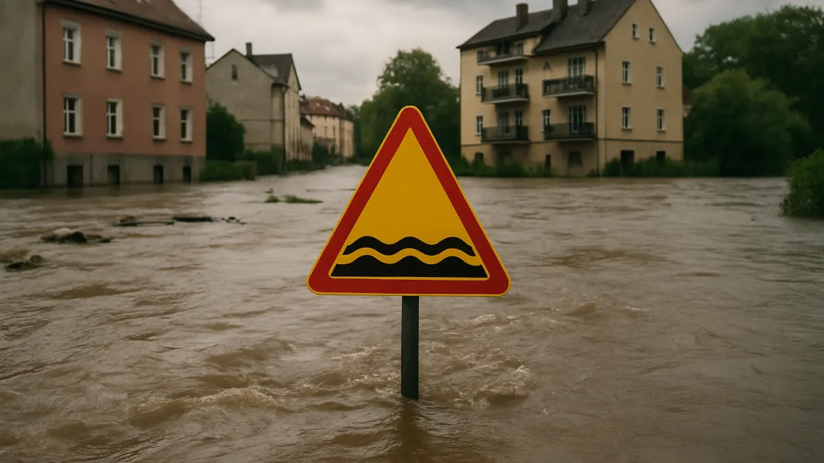 Głuchołazy znów podtopione po gwałtownych burzach
