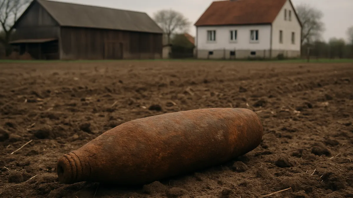 Saperzy usunęli arsenał znaleziony podczas prac polowych pod Płońskiem