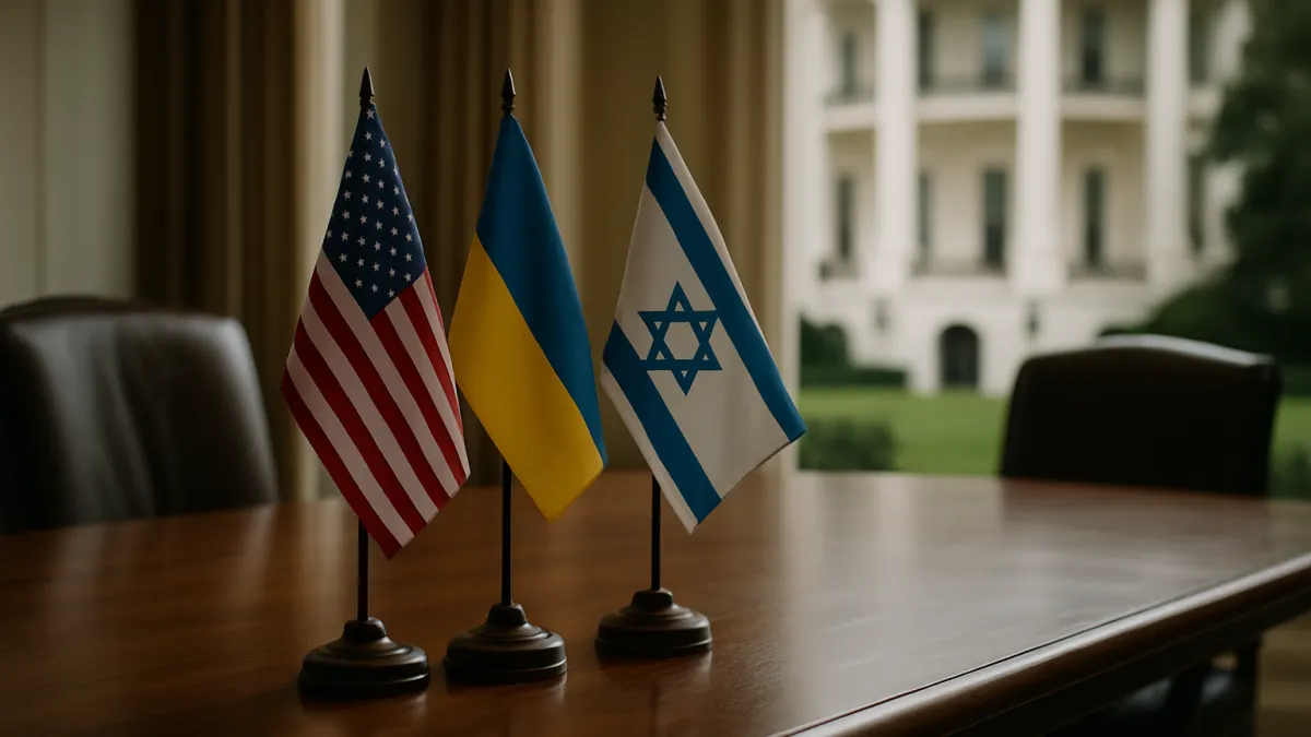 Trump spotkał się z Zełenskim i Netanjahu w Białym Domu