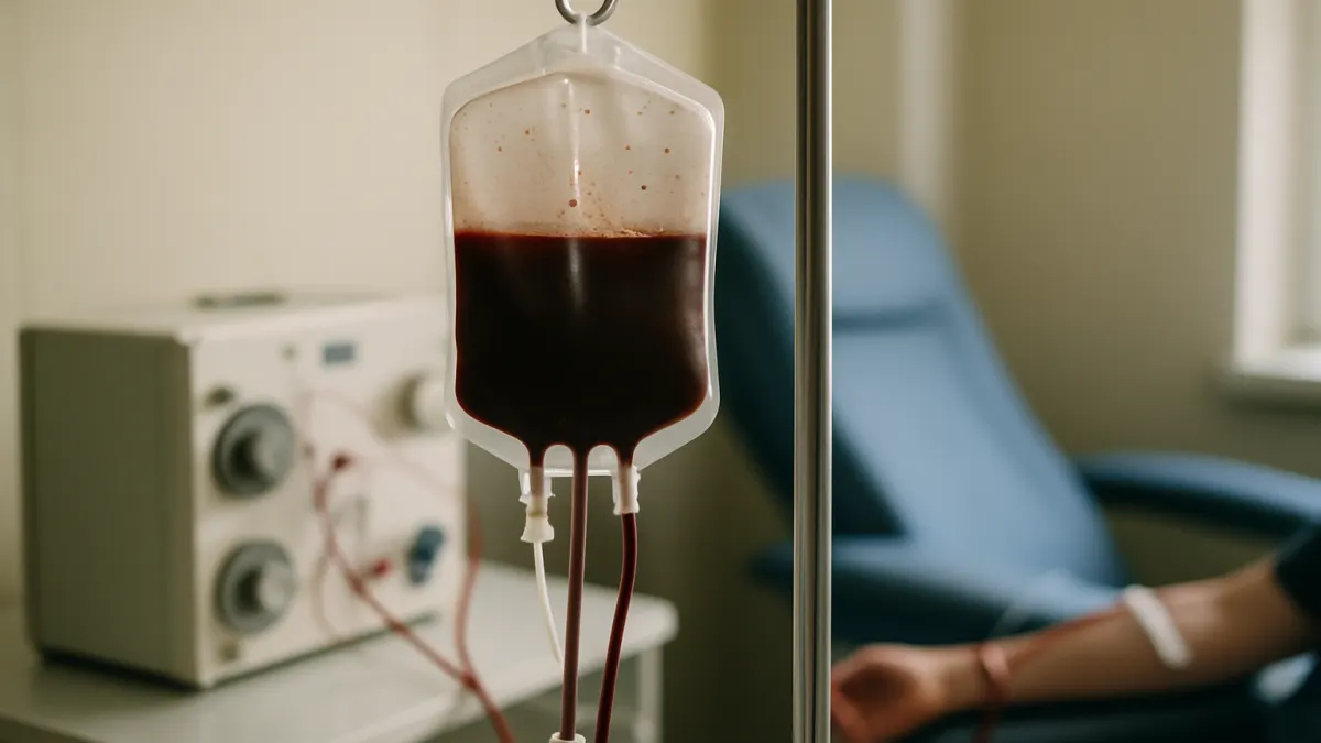 Oczyszczanie krwi obniża poziom cholesterolu oraz plastiku
