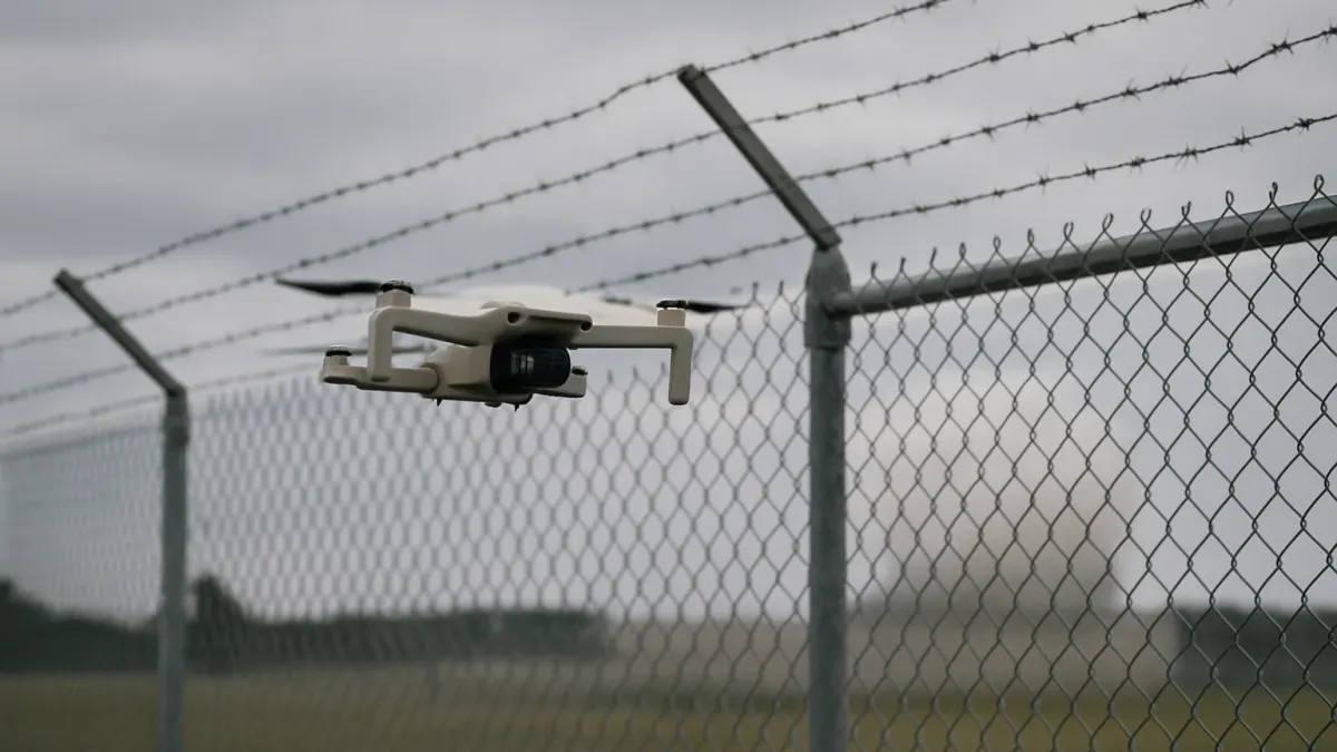 Cywilny dron naruszył strefę zakazu lotów koło Redzikowa