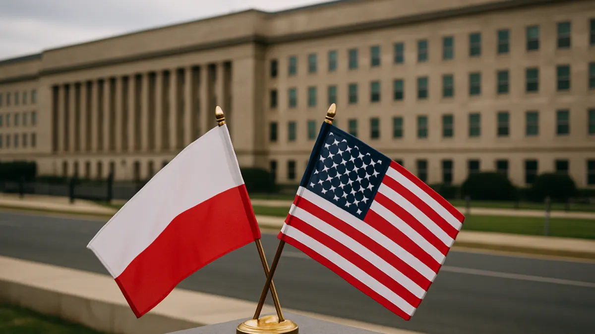 Rozmowy o bezpieczeństwie Polski w Pentagonie odbędą się później