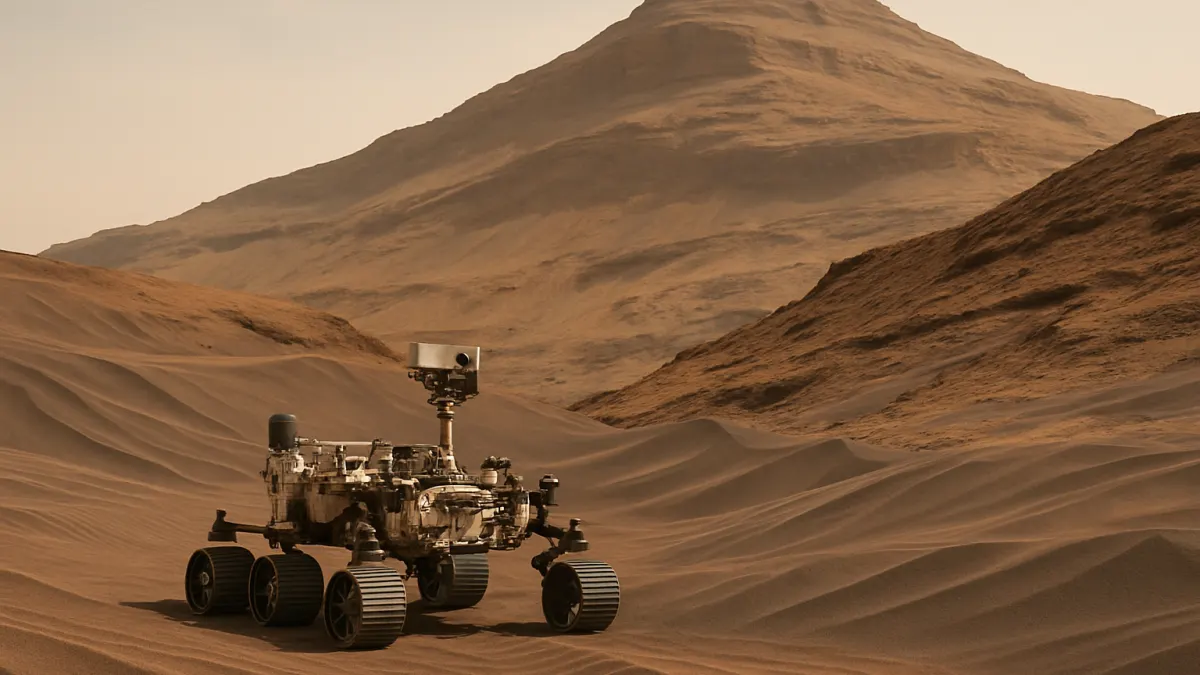 Curiosity bada formę Chocolatal po wejściu na ponad kilometr wysokości