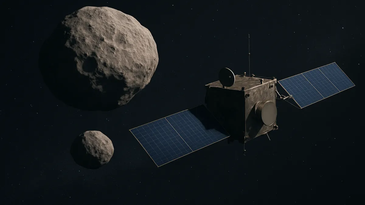 Hera zbada układ dwóch asteroid o bardzo słabej grawitacji