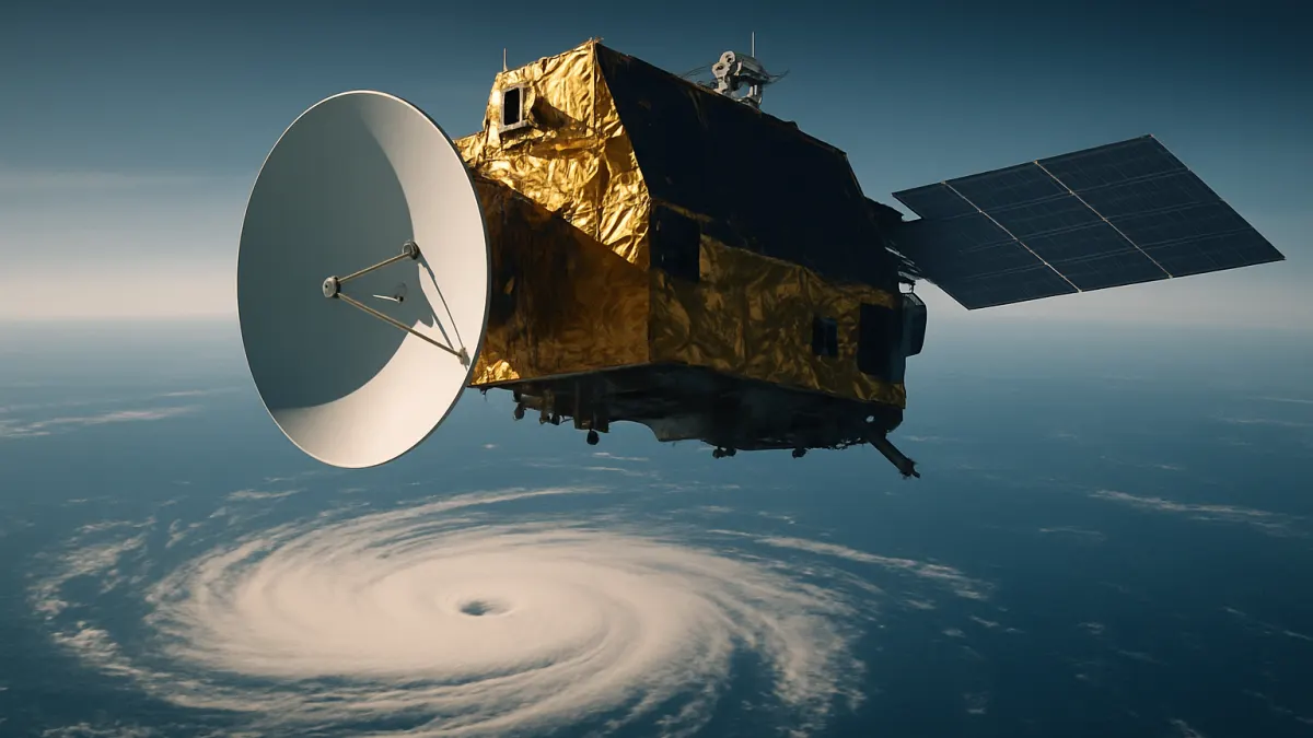 Sentinel-6B dostarcza danych do dokładniejszych prognoz huraganów