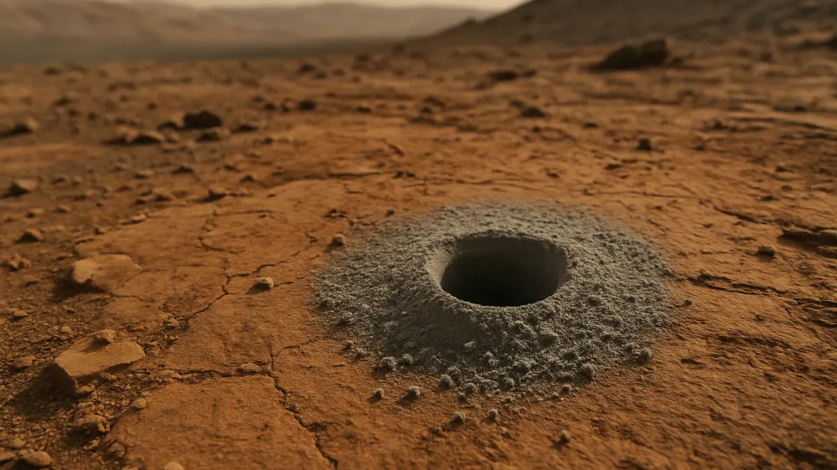 Curiosity wykonał 48. odwiert w kraterze Gale