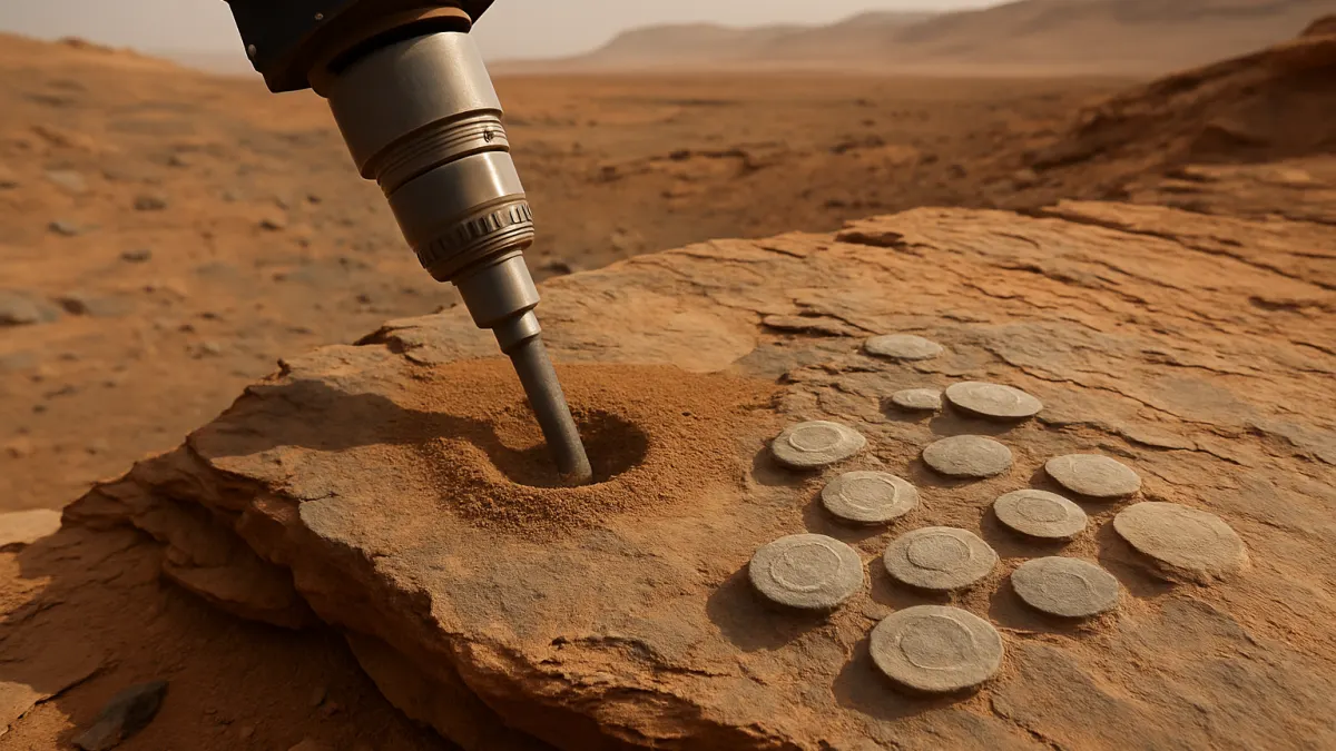 Curiosity przygotowuje odwiert po odkryciu nietypowych struktur skalnych na Marsie