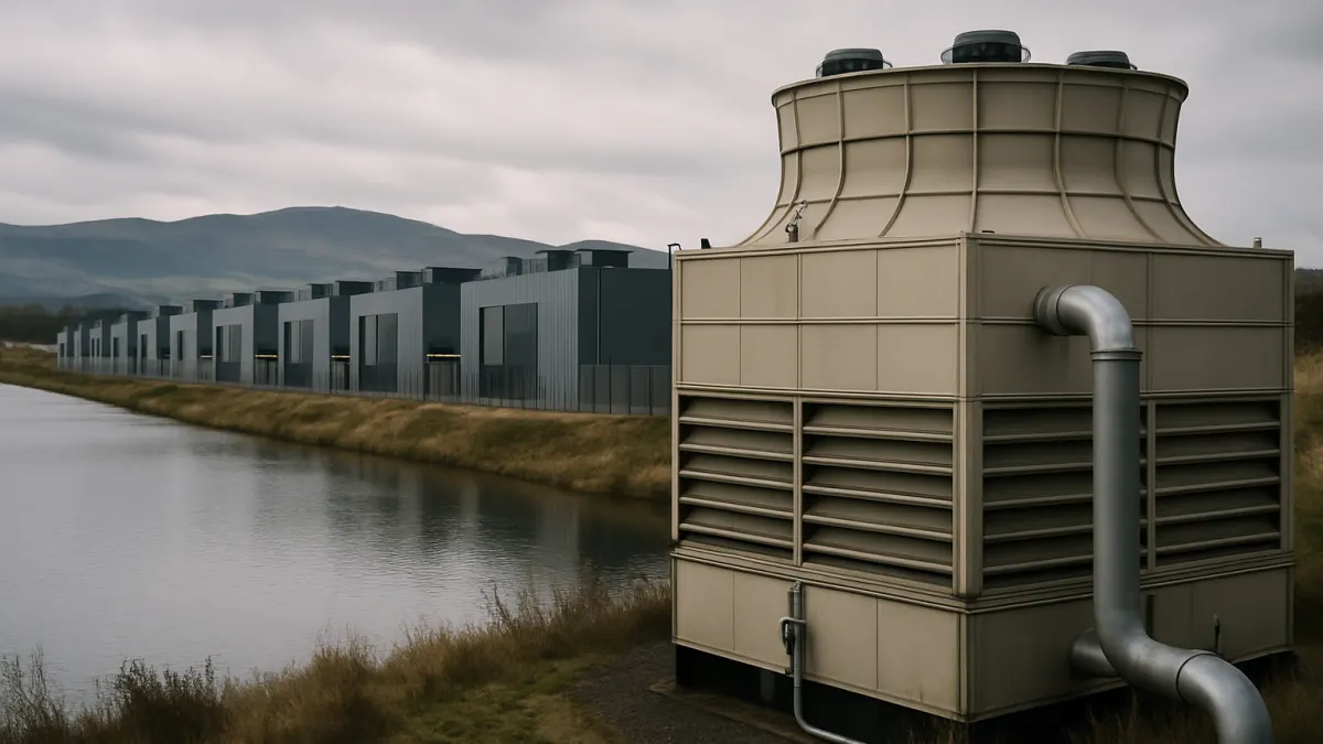 Szkocja planuje wielkie centra danych. Spór dotyczy energii, wody i hałasu