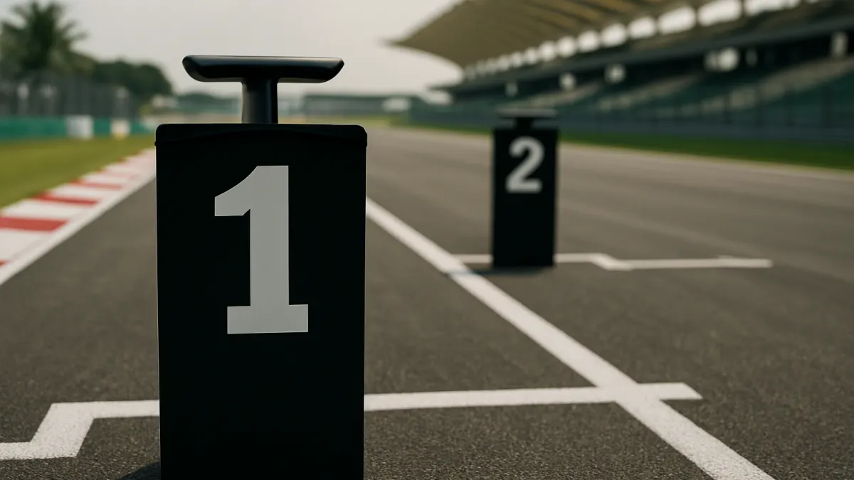 Verstappen przed Hamiltonem na pole position w Sepangu