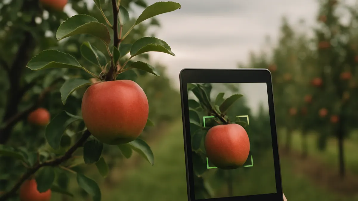 Sztuczna inteligencja pomaga wyznaczać termin zbioru owoców