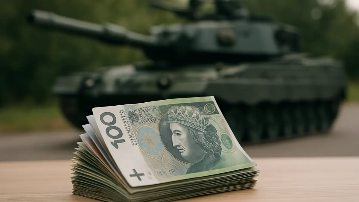 Wydatki obronne Polski mają sięgnąć 1,9 bln zł do 2035 roku