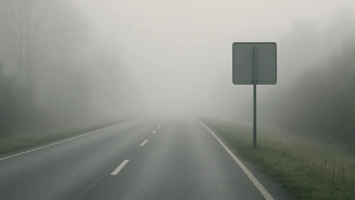 Mgły wrócą nad wschodnią Polskę. Alerty IMGW do sobotniego przedpołudnia