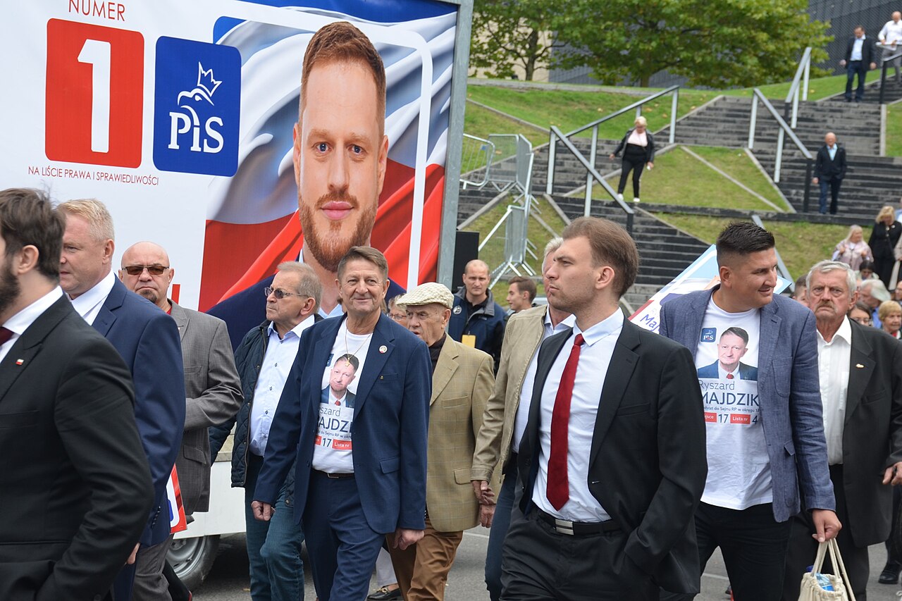 Konwencja Prawa i Sprawiedliwości w Katowicach, 1 października 2023 r. Zdjęcie archiwalne; nie przedstawia opisywanego zdarzenia Plik bez zmian redakcyjnych; miniatura dopasowana do układu strony.